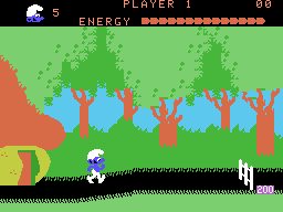 Smurf Challenge screenshot 2 for Colecovision
